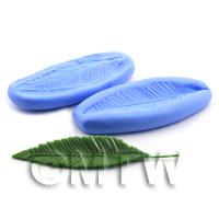 Dolls House Miniature 2 Part Huge Palm Frond Reusable Silicone Mould