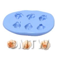 Dolls House Miniature Reusable Garlic Bulb Silicone Mould