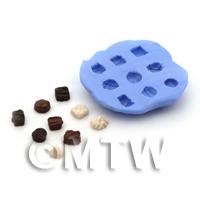 Miniature 9 Piece Artisan Collection Chocolate Silicone Mould