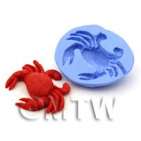 Dolls House Miniature Reusable Large Crab Silicone Mould