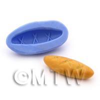 Dolls House Miniature Small Baguette Reusable Silicone Mould