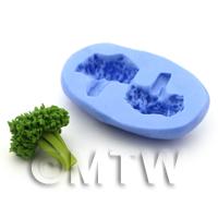 Dolls House Miniature 2 Part Broccoli Reusable Silicone Mould