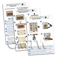 Sliced Object Animals Box and Instructions