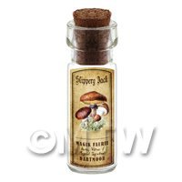 Dolls House Apothecary Slippery Jack Fungi Bottle And Colour Label