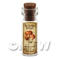 Dolls House Apothecary Stinking Brittlegill Fungi Bottle And Colour Label