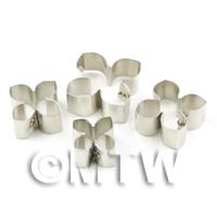 Set of 4 Assorted Size Metal Hydrangea Craft Cutters