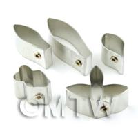 1/12th scale - Set of 5 Metal Dendrobium Formusum Orchid Craft Cutters
