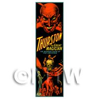 Dolls House Miniature Thurston Magic Poster - Long Devil