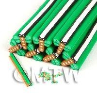 Unbaked Green Dragonfly Cane Nail Art And Jewellery UNC27