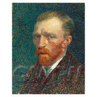 Van Gogh Painting Self Portrait Number Four