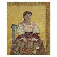 Van Gogh Painting The Italian Woman
