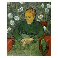 Van Gogh Painting Madame Roulin in a Rocking Chair