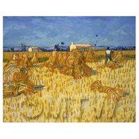 Van Gogh Painting Harvest in Provence