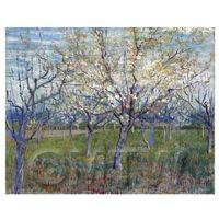 Van Gogh Painting Pink Orchard in Blossom
