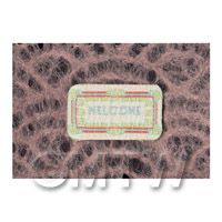 Dolls House Modern Welcome Mat (WM2)