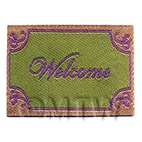 Dolls House Elegant Welcome Mat (WM3)