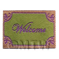 Dolls House Elegant Welcome Mat (WM3)