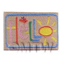 Dolls House Hello Welcome Mat (WM8)