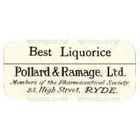 Best Liquorice Miniature Apothecary Label