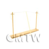 Dolls House Miniature Washing Line And Posts