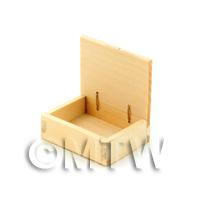 Dolls House Blank Wood Shop Counter Display Box