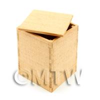 Dolls House Miniature Large Wood Packing Case