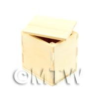 Dolls House Miniature Small Wood Packing Case