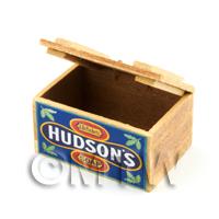 Dolls House Hudsons Wooden Shop Display Box