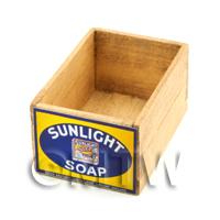 Dolls House Sunlight Soap Wood Shop Stock Box