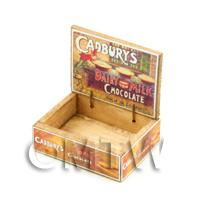 Dolls House Cadburys Chocolate Counter Display Box