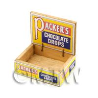 Dolls House Packers Chocolate Counter Display Box