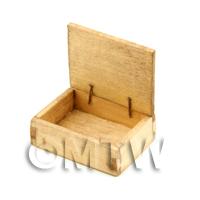 Dolls House Aged Wood Shop Counter Display Box