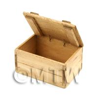 Dolls House Miniature Aged Wood Shop Display Box