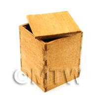 Dolls House Miniature Large Aged Wood Packing Case