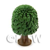 Dolls House Miniature 40mm Classic Shaped Green Tree