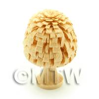 Dolls House Miniature 30mm Classic Shaped Unpainted Tree