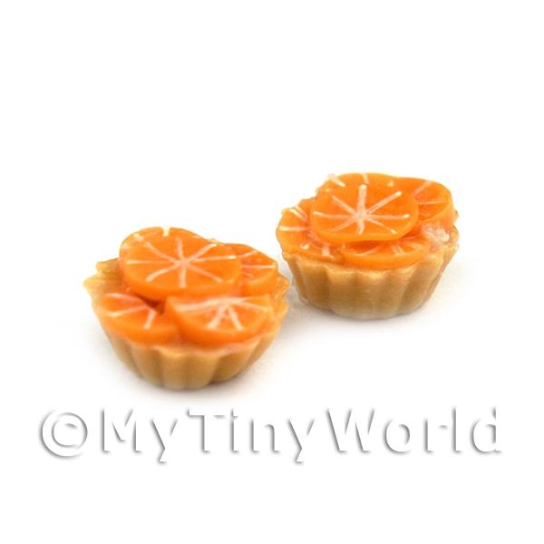 1/12 Scale Dolls House Miniatures  | Dolls House Miniature Loose Handmade Candied Orange Tart