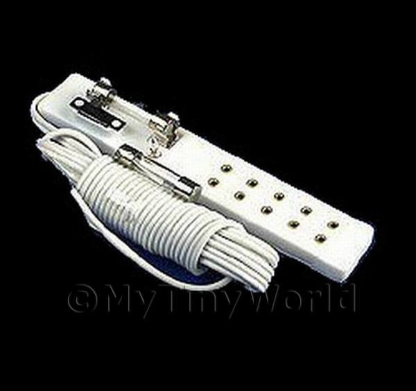 Dolls House Electric Lights [EOL]Dolls House Miniature Socket Strip
