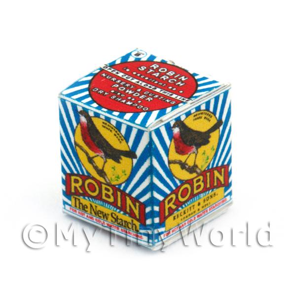 1/12 Scale Dolls House Miniatures  | Dolls House Miniature Robin Starch Box