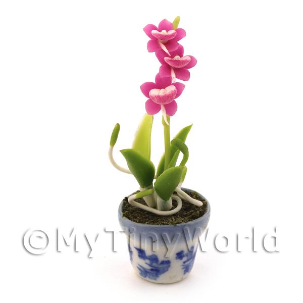 1/12 Scale Dolls House Miniatures  |  Dolls House Miniature Pink Orchid
