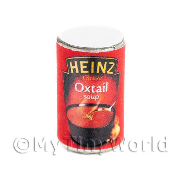 1/12 Scale Dolls House Miniatures | Dolls House Miniature Heinz Oxtail Soup
