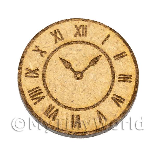 1/12 Scale Dolls House Miniatures | Dolls House Miniature Vintage Style Clock