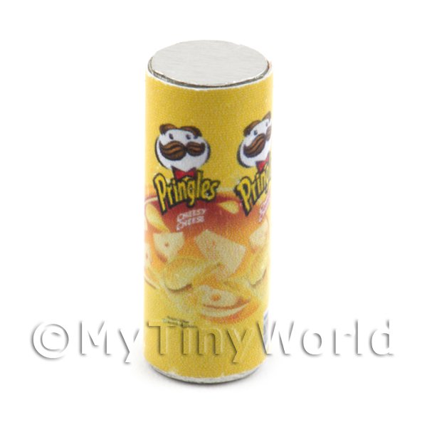 1/12 Scale Dolls House Miniatures  | Dolls House Miniature  Tube Of Pringles Cheese Flavour