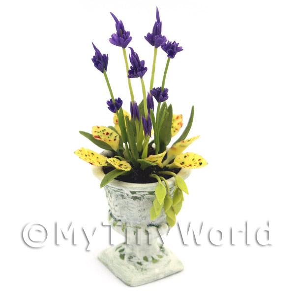 MyTinyWorld Dolls House Miniature Yellow Tulip in Earthenware Pot