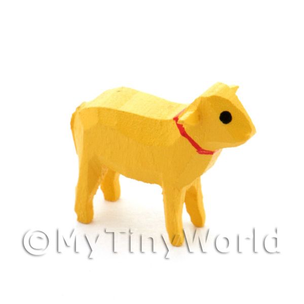 1/12 Scale Dolls House Miniatures  | German Dolls House Miniature Small Standing Sheared Sheep