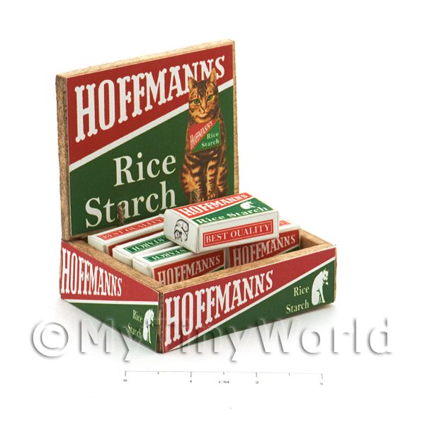 Dolls House Miniature Hoffmanns Rice Starch Box 