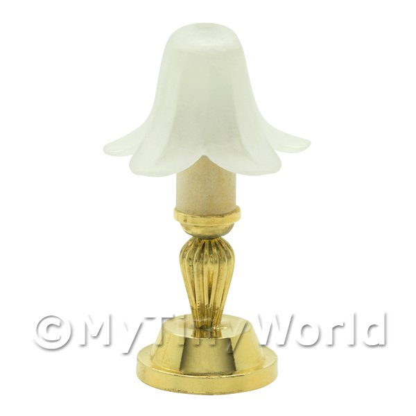1/12 Scale Dolls House Miniatures  | Dolls House Miniature Ornamental Table Lamp