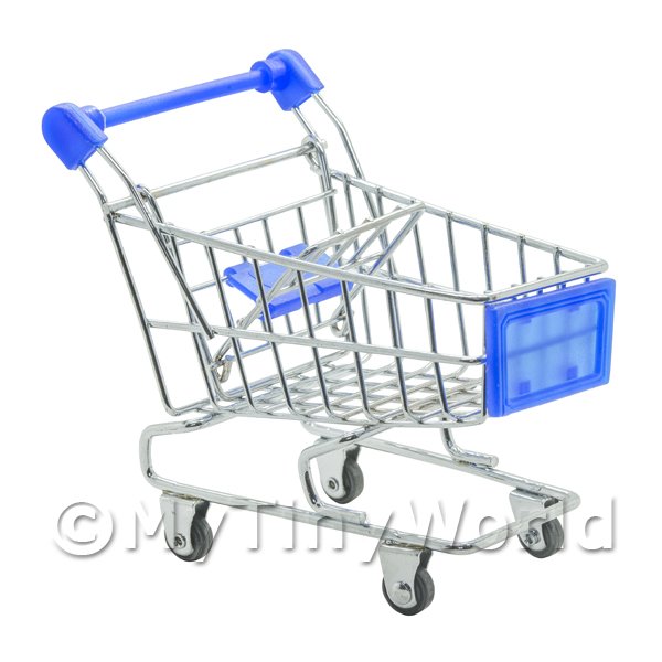 Mini shopping cart for dolls top