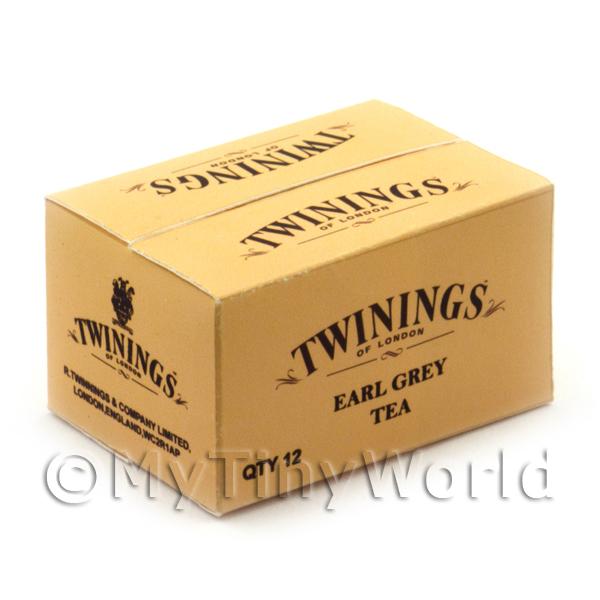 Maison de poupées Twinings Earl Grey Tea Shop Stock Box 