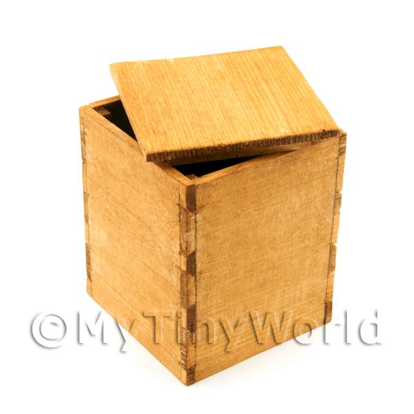 1/12 Scale Dolls House Miniatures  | Dolls House Miniature Large Aged Wood Packing Case